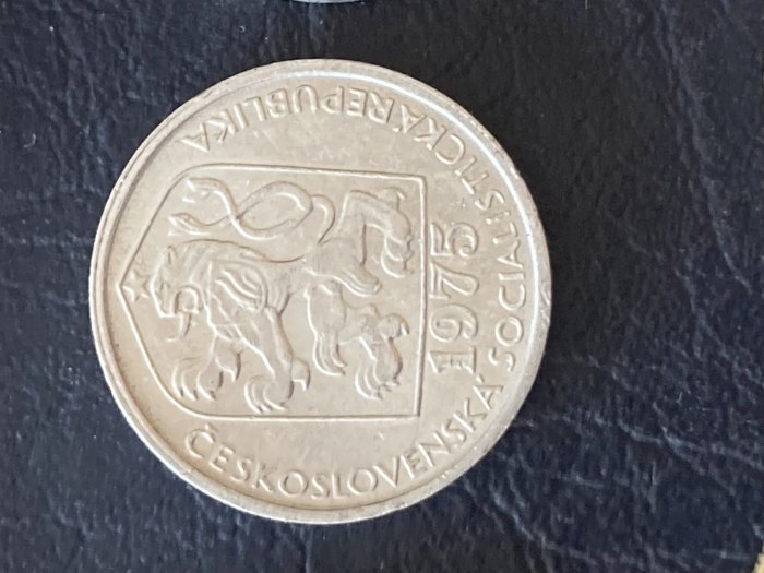  Münze Münzen Umlaufmünze Tschechoslowakei 10 Heller 1975   