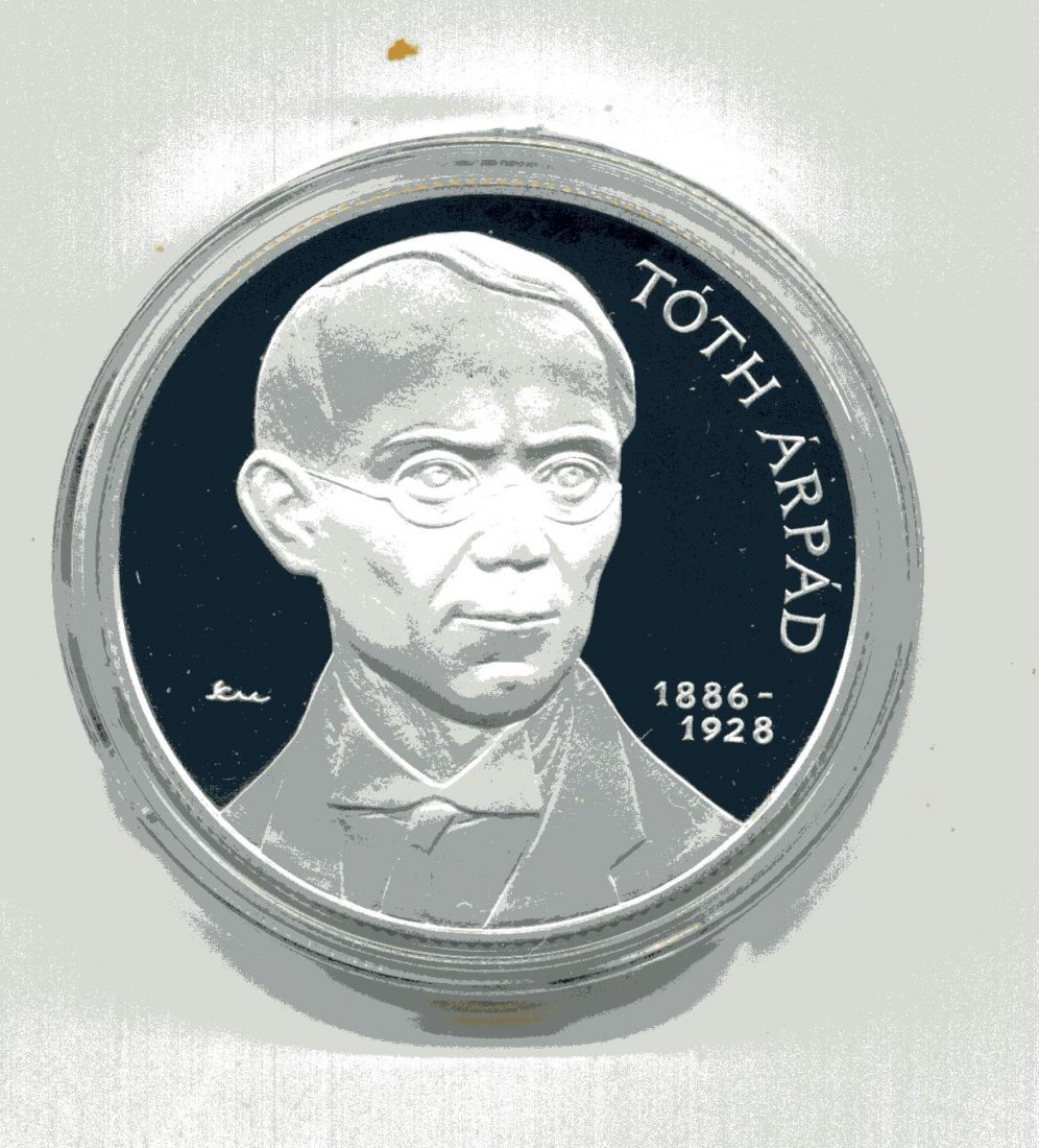  5000 Forint 2011 Arpad Toth PP 31,46 Gramm Sterling Silber   