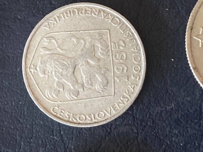  Münze Münzen Umlaufmünze Tschechoslowakei 10 Heller 1985   
