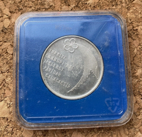  SILBER - 50 Lira  1973 Republik Türkei   