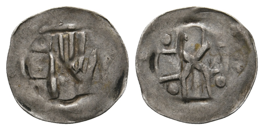  Mittelalter; Kleinmünze; 0,57 g   
