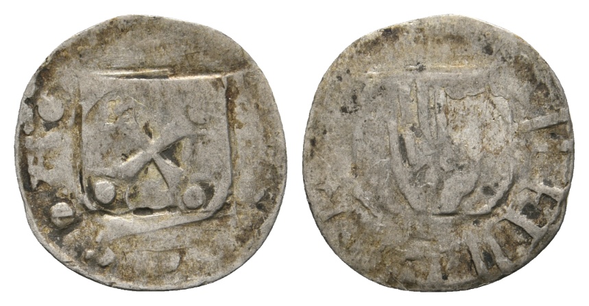  Mittelalter; Kleinmünze; 0,43 g   