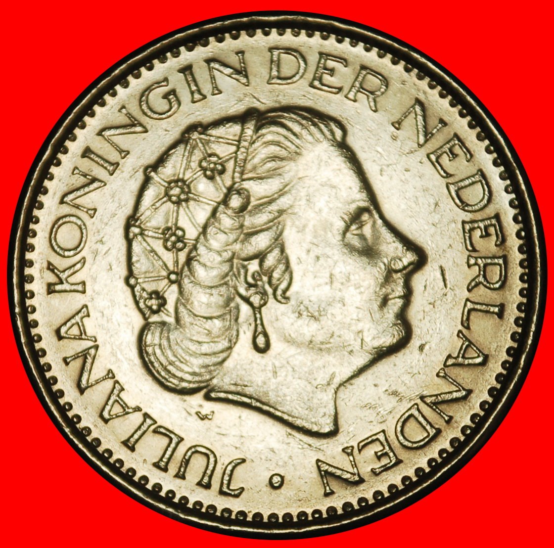  Ⰺ PORTRÄT RECHTS (1954-1980):NIEDERLANDE★1 GULDEN 1978! JULIANA (1948-2004) III2 E r2★OHNE VORBEHALT   