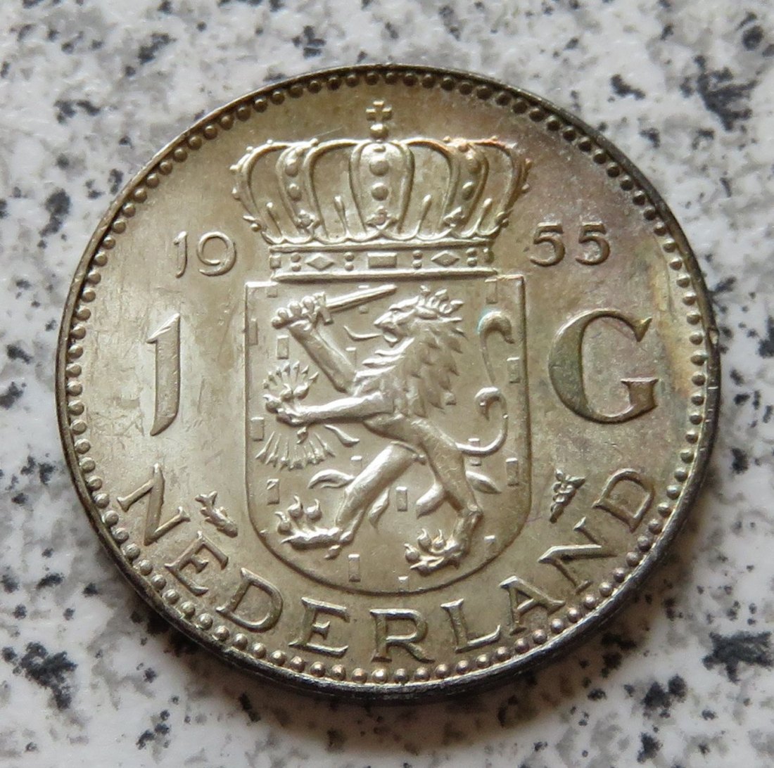  Niederlande 1 Gulden 1955   