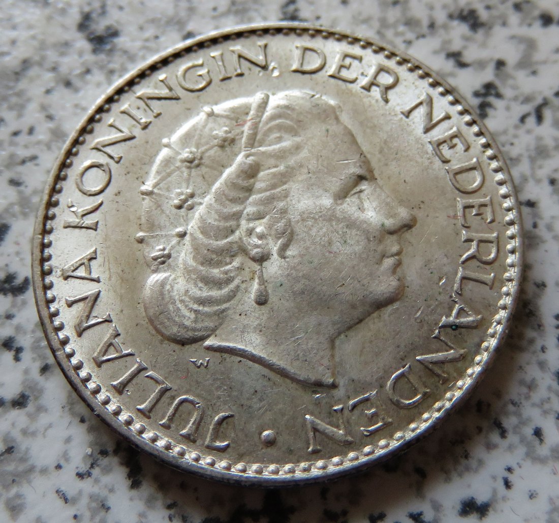  Niederlande 1 Gulden 1964   