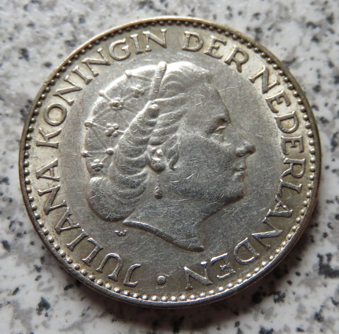  Niederlande 1 Gulden 1966   