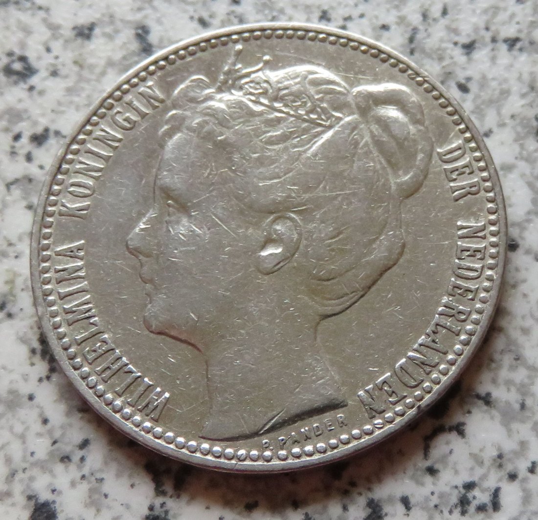  Niederlande 1 Gulden 1901   