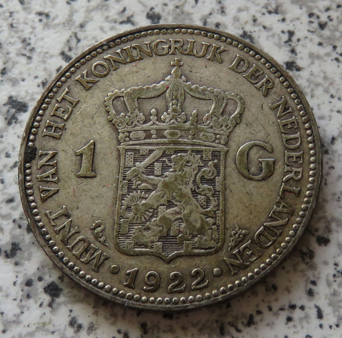  Niederlande 1 Gulden 1922   
