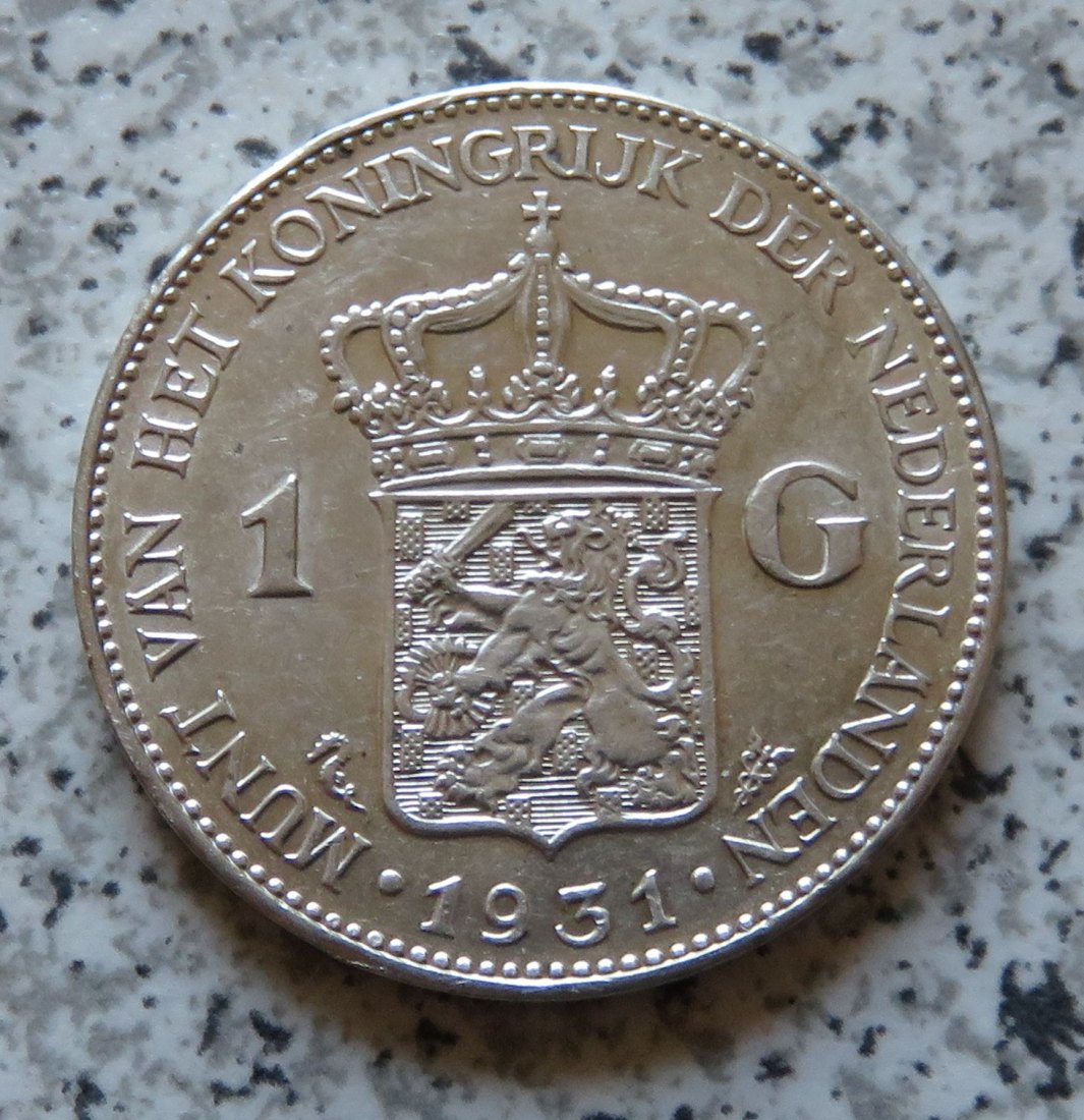  Niederlande 1 Gulden 1931   
