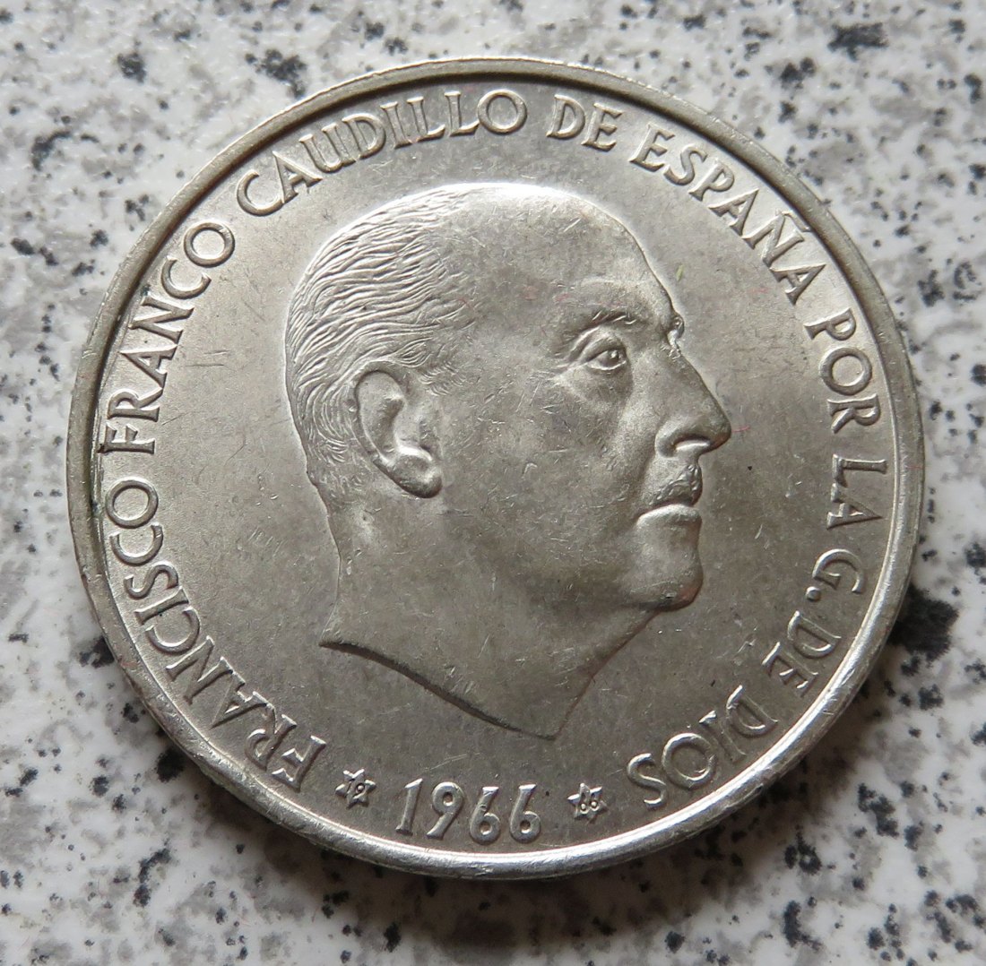  Spanien 100 Pesetas 1966, Sternchen 66   