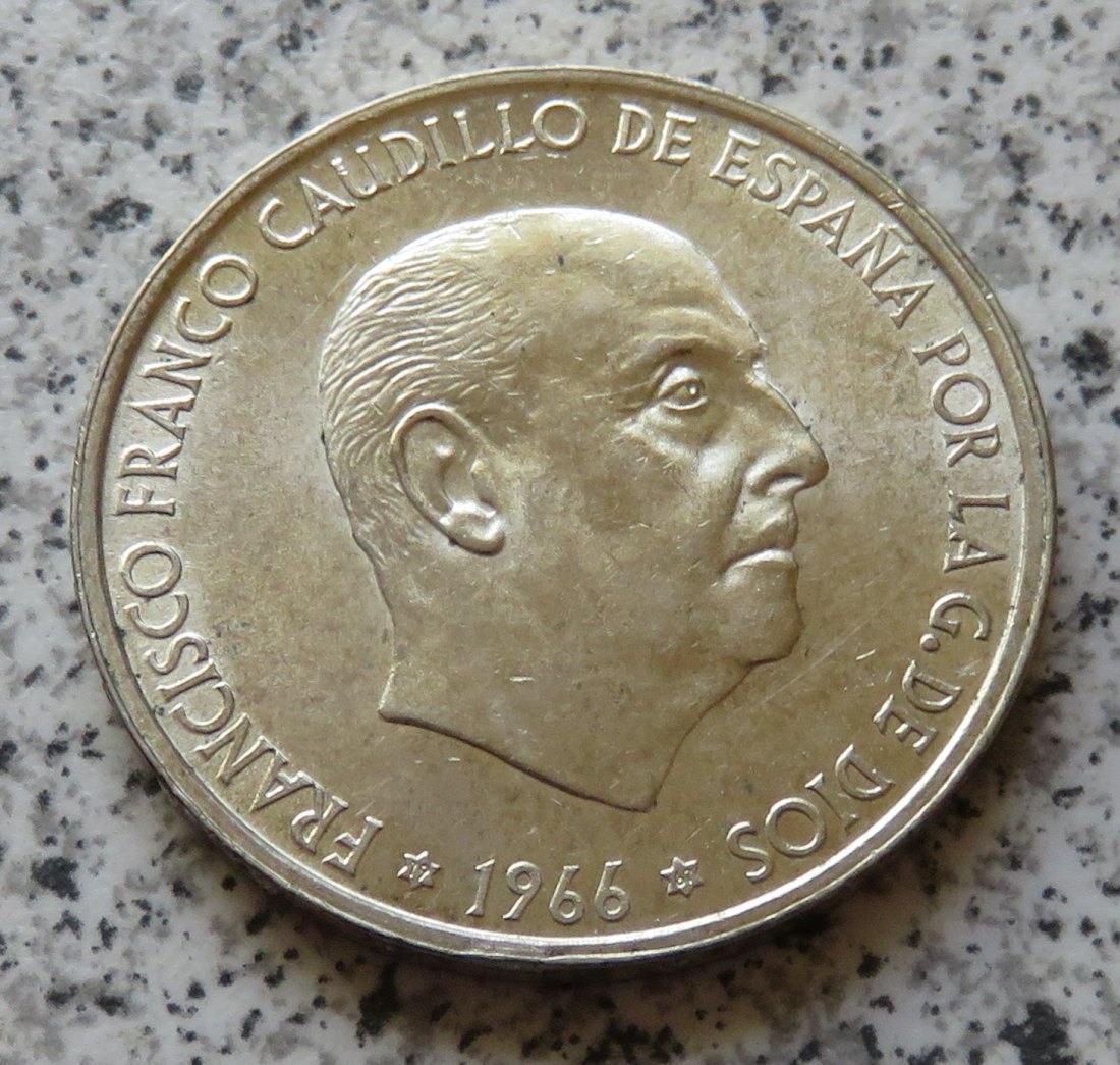  Spanien 100 Pesetas 1966, Sternchen 67   