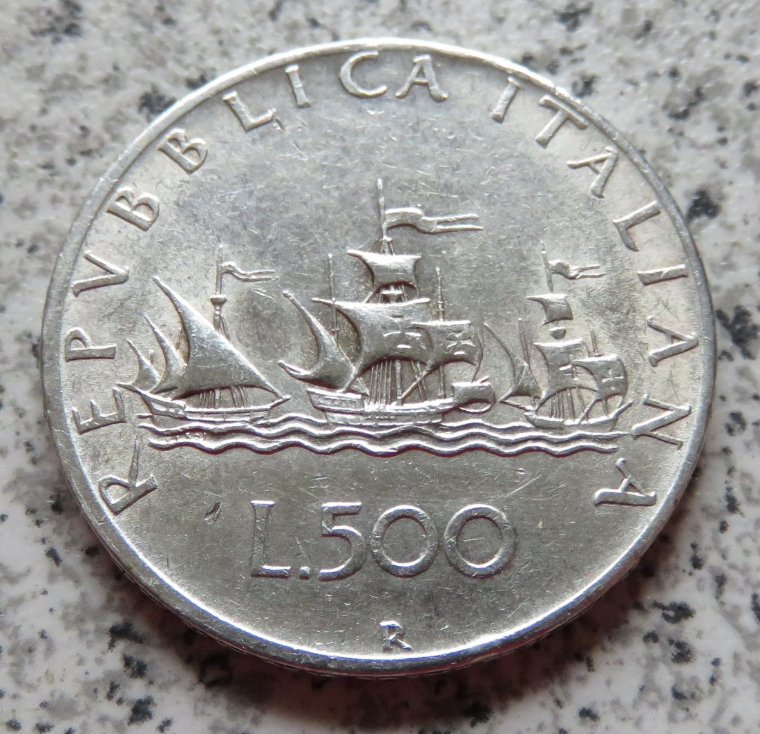  Italien 500 Lire 1958   
