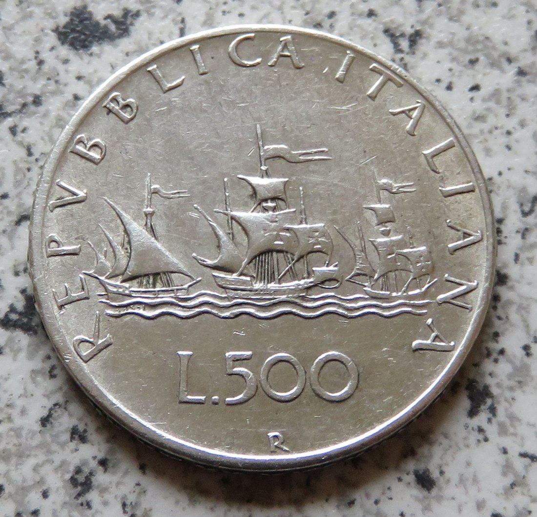  Italien 500 Lire 1964   