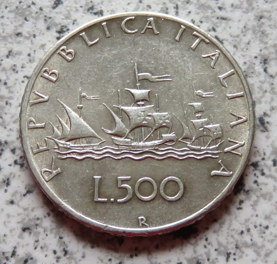  Italien 500 Lire 1965   