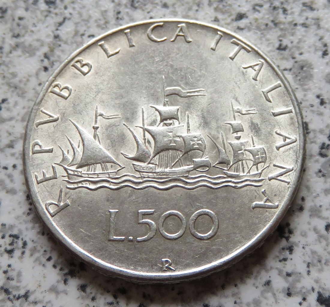  Italien 500 Lire 1966   