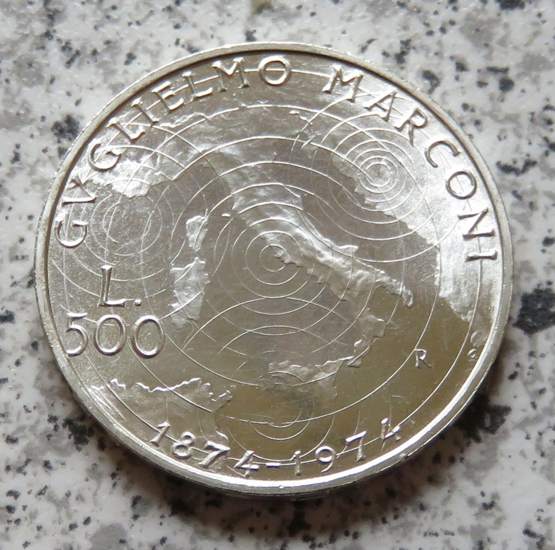  Italien 500 Lire 1974   