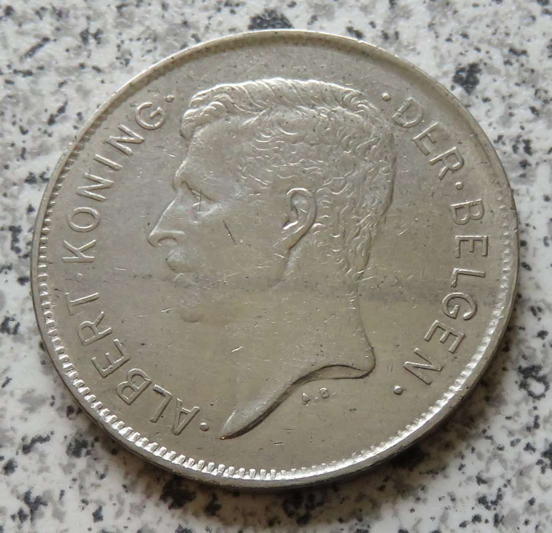  Belgien 20 Francs - 20 Frank / Belgien 4 Belgas, flämisch   