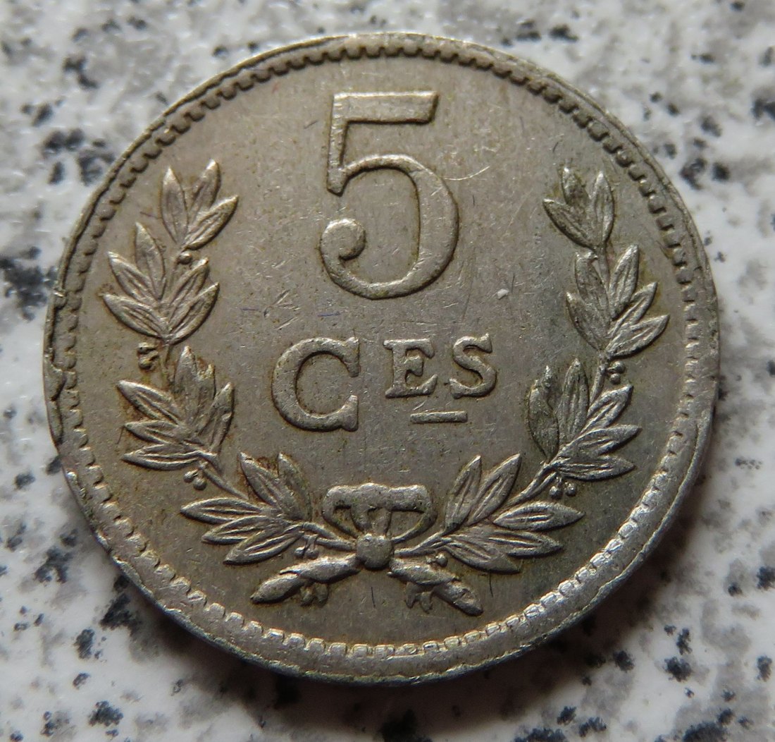  Luxemburg 5 Centimes 1924   