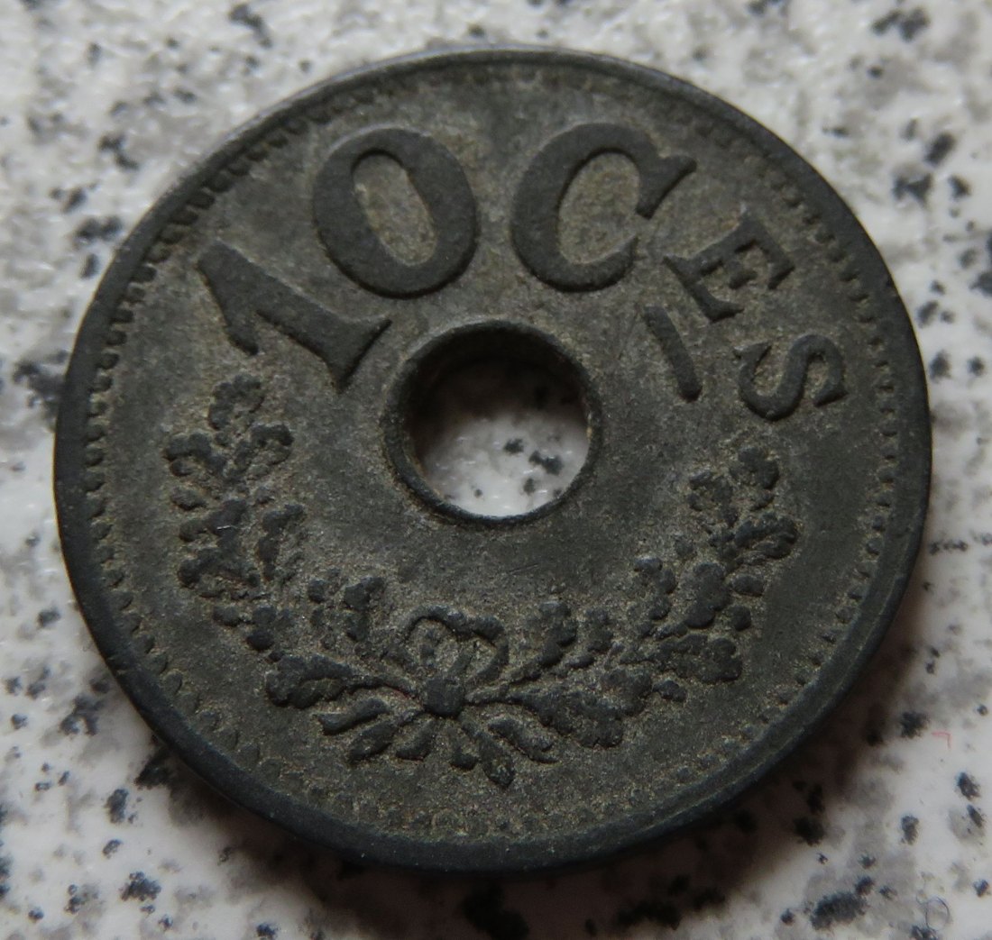  Luxemburg 10 Centimes 1915   