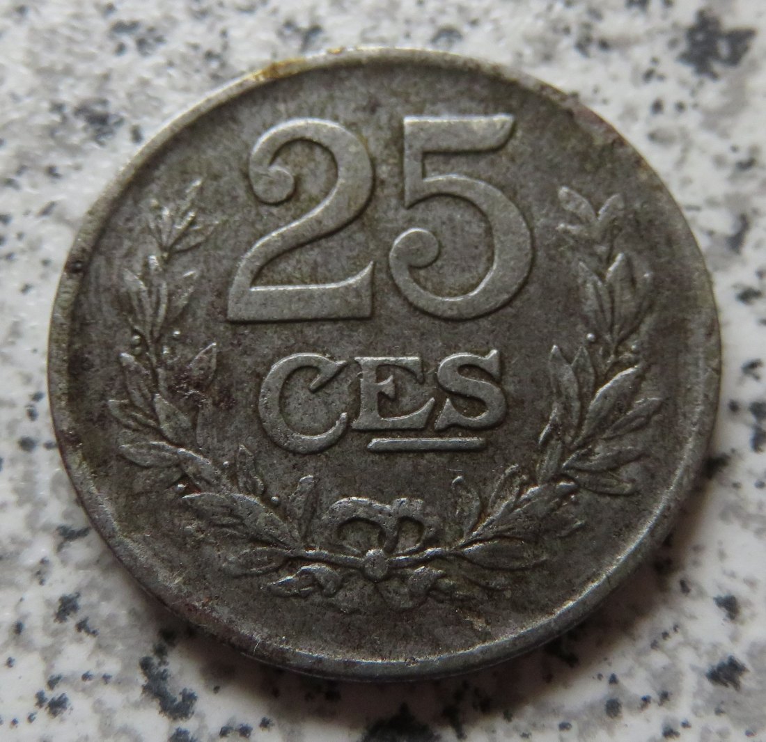  Luxemburg 25 Centimes 1920   