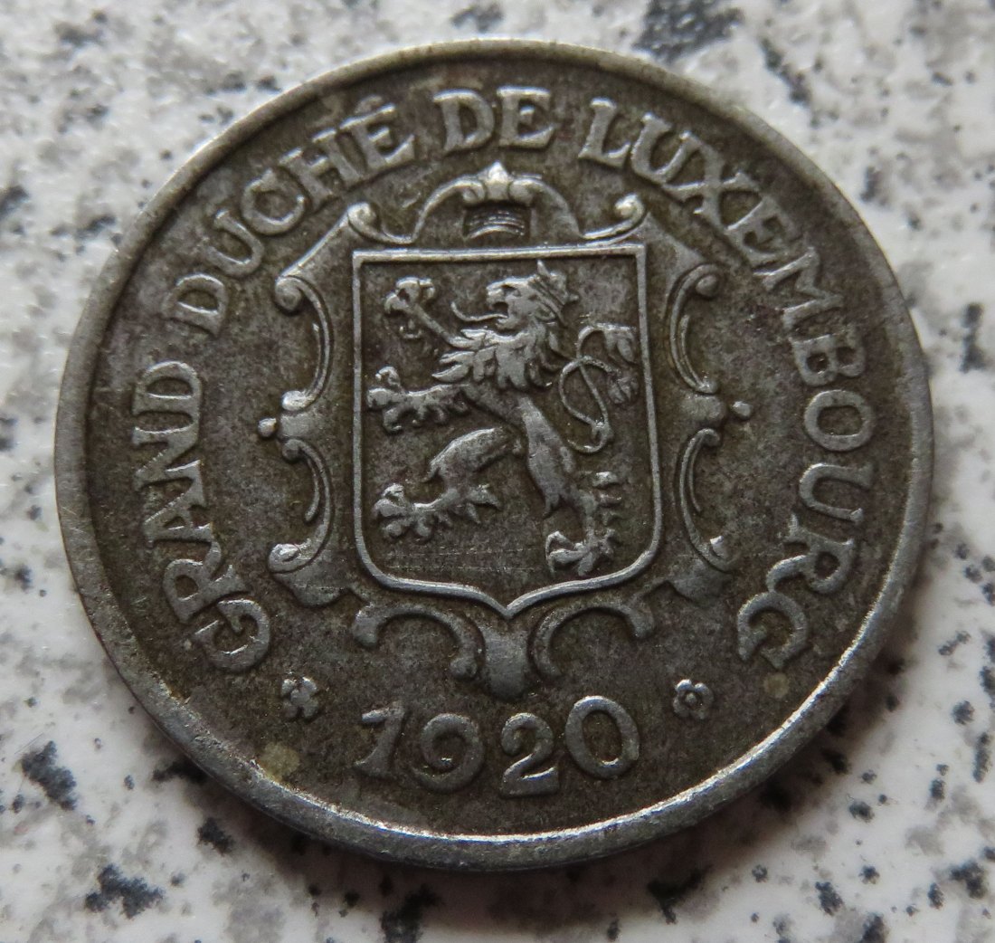  Luxemburg 25 Centimes 1920   