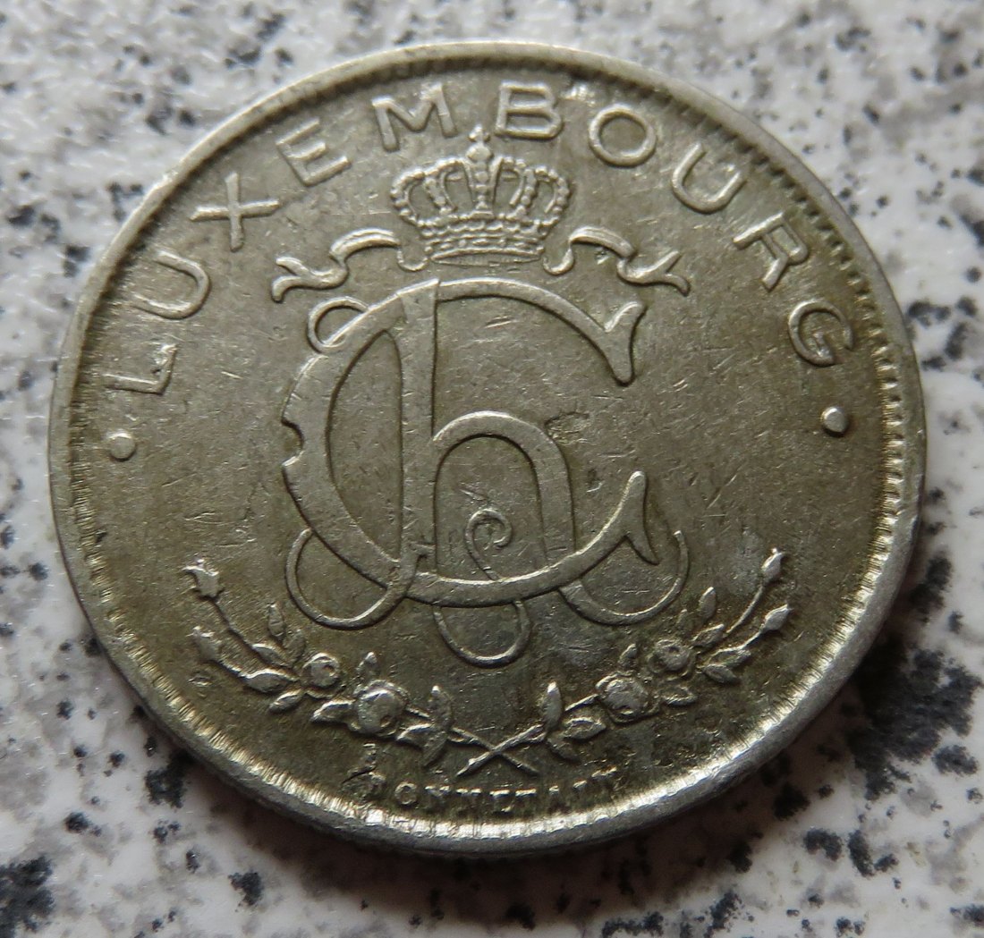  Luxemburg 1 Franc 1924   