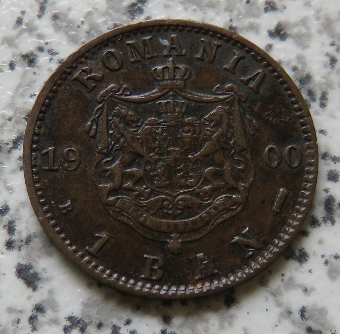  Rumänien 1 Ban 1900   