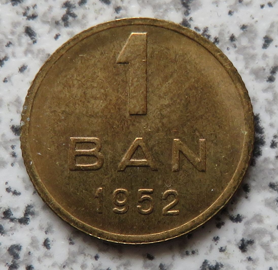  Rumänien 1 Ban 1952   