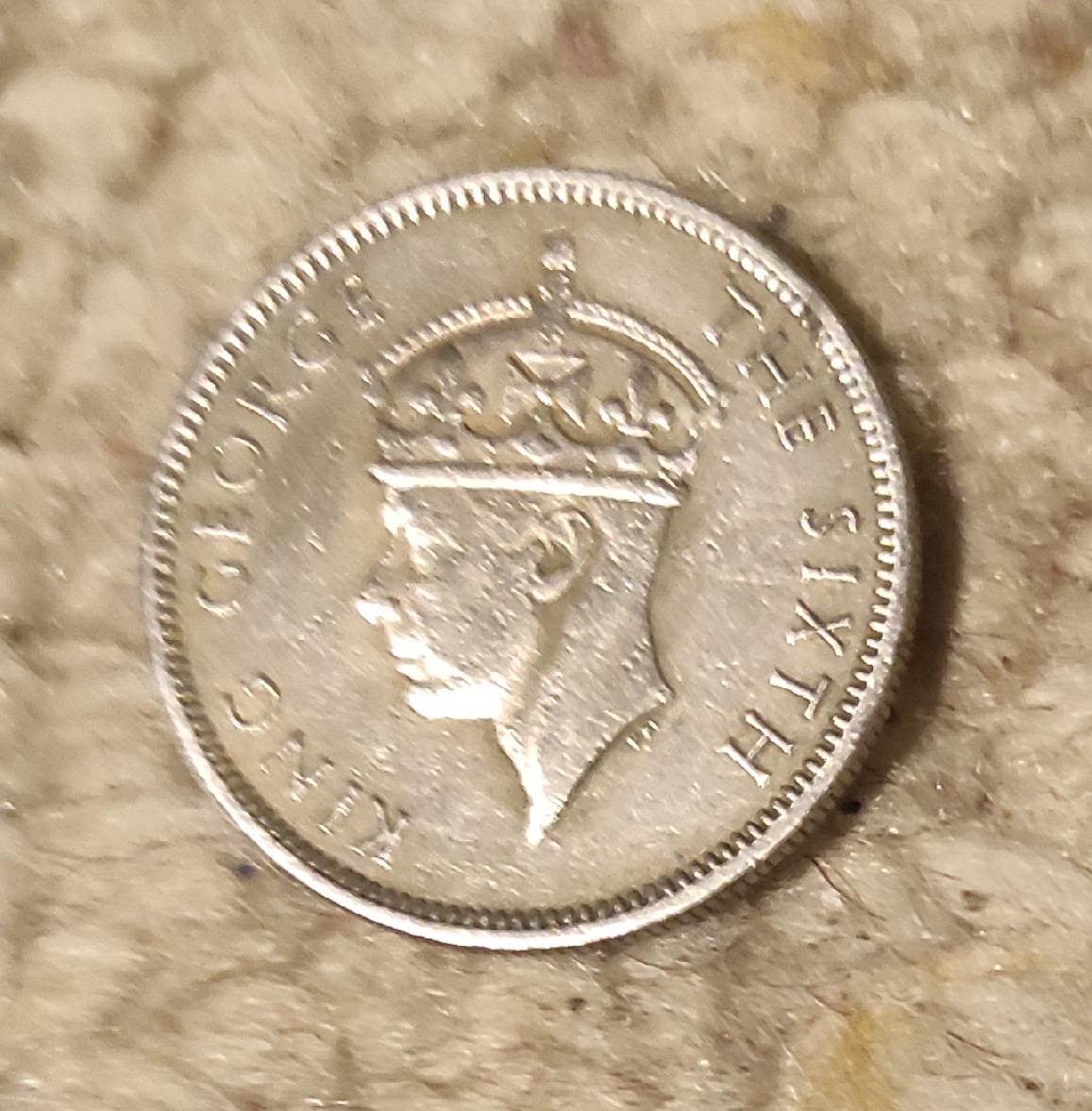  Malaya 20 Cent 1948, Britische Kolonie   