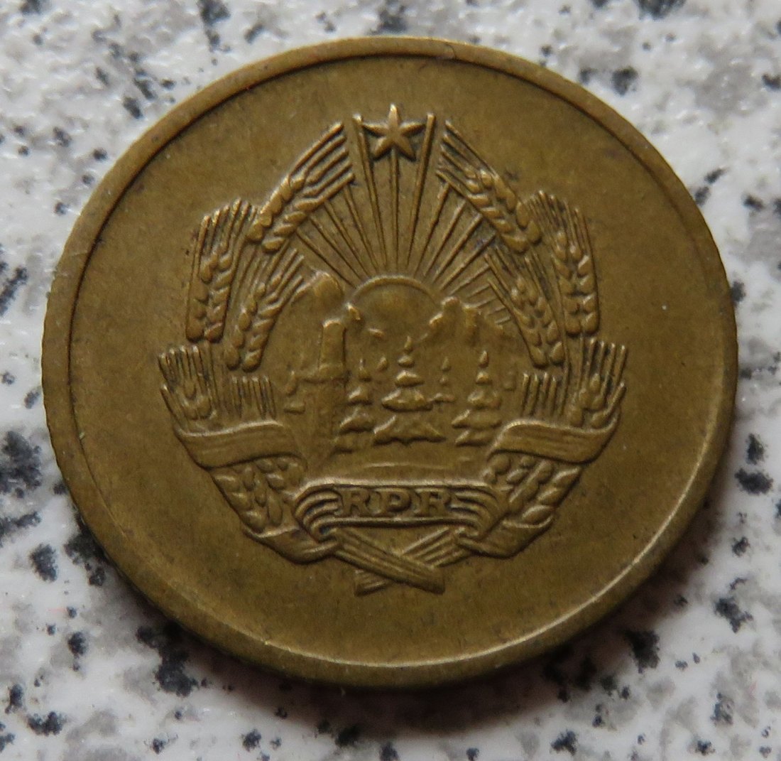  Rumänien 3 Bani 1953   