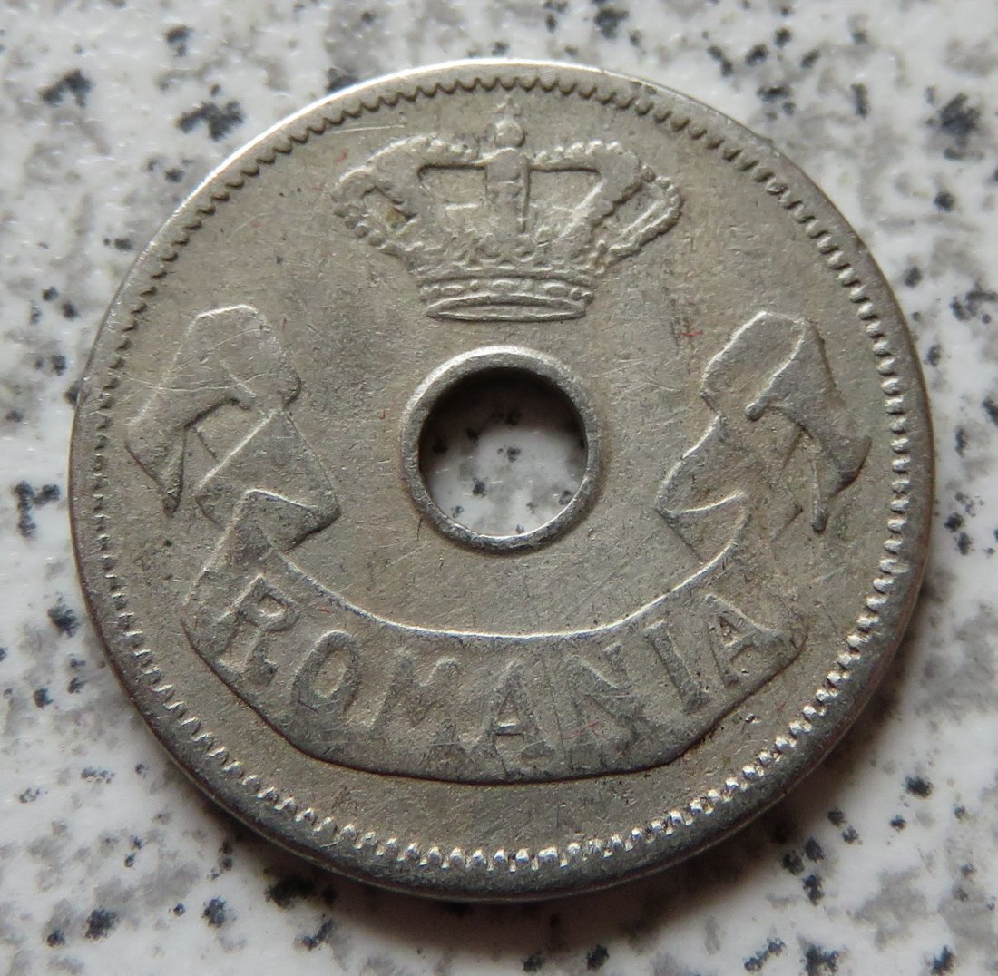  Rumänien 5 Bani 1905   