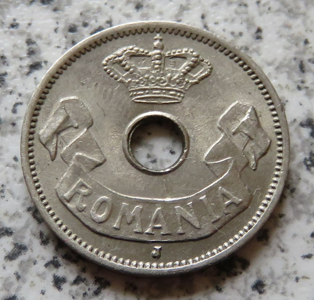  Rumänien 5 Bani 1906 J   