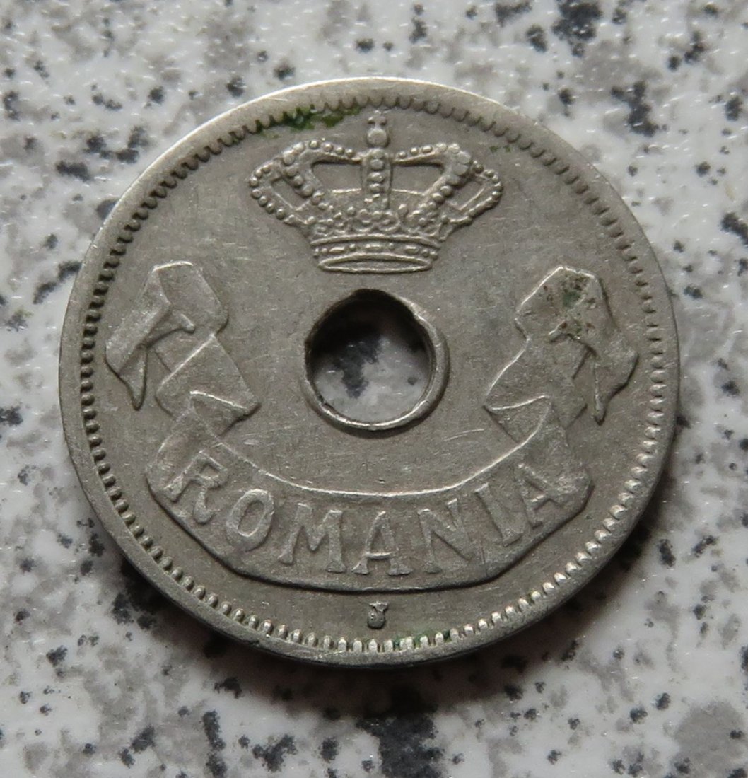  Rumänien 5 Bani 1906 J   