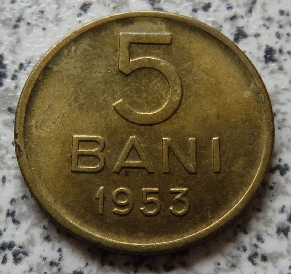  Rumänien 5 Bani 1953   