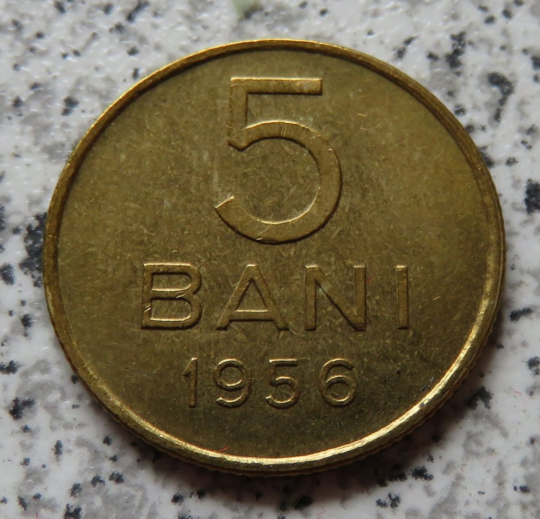  Rumänien 5 Bani 1956   