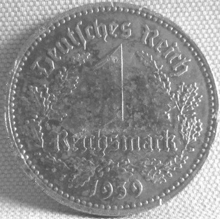  3. Reich, 1 RM 1939 G   