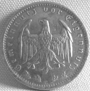  3. Reich, 1 RM 1939 G   