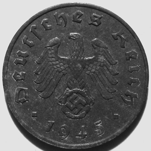  3. Reich, 1 Rpf 1945 E   