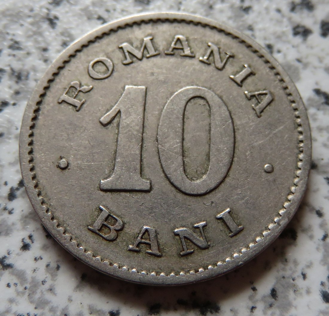  Rumänien 10 Bani 1900   