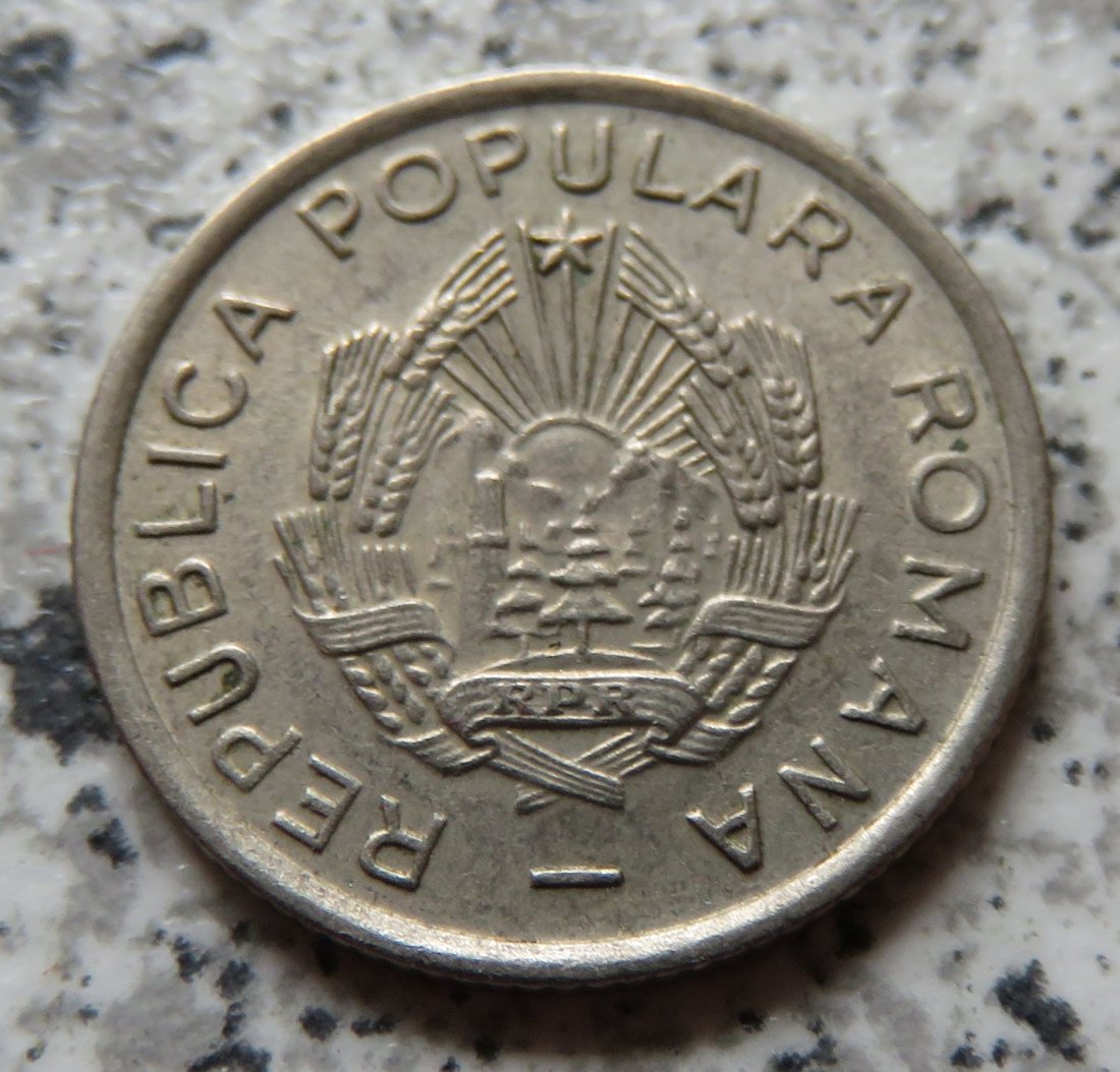  Rumänien 10 Bani 1954   