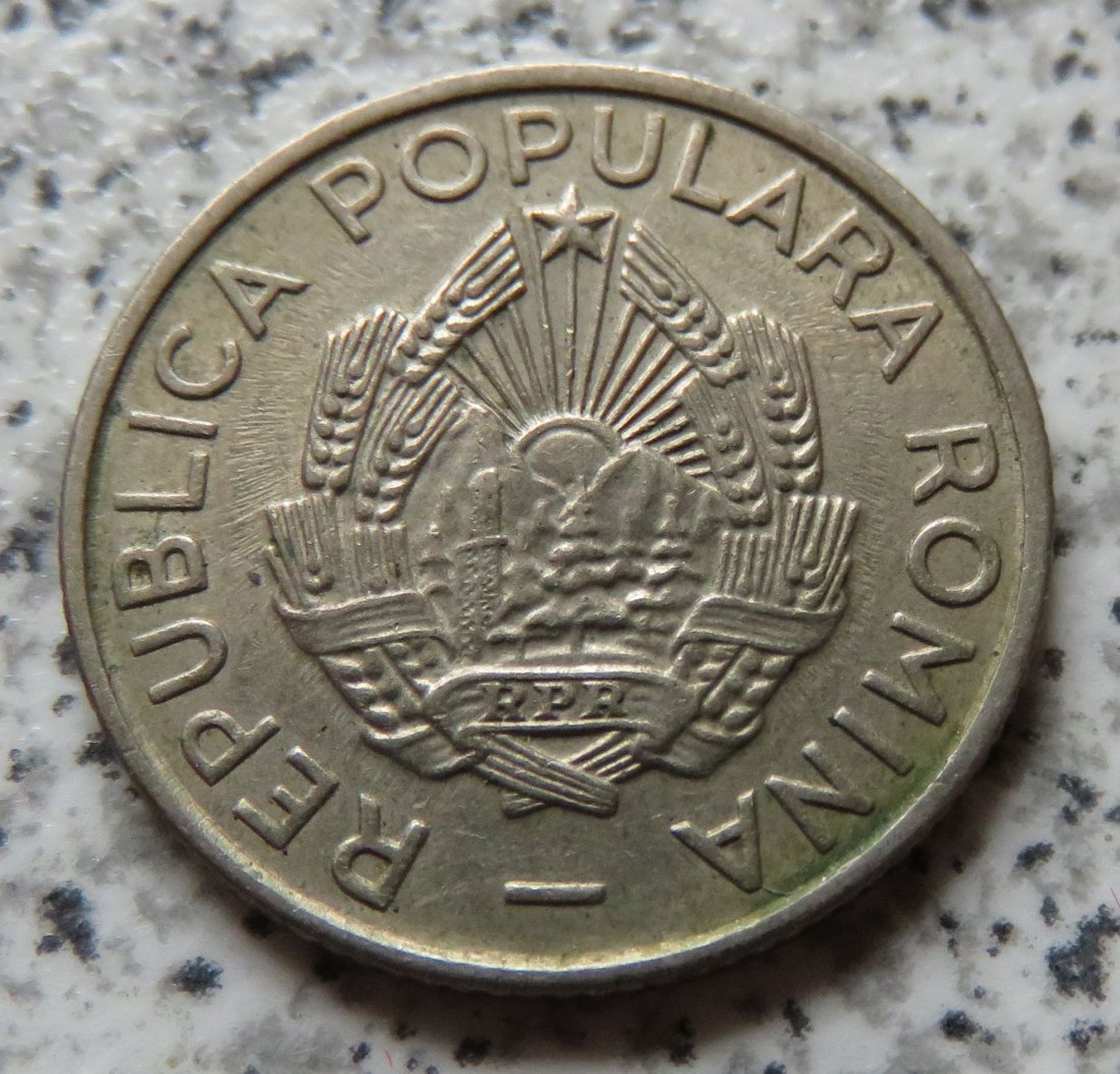  Rumänien 10 Bani 1955   