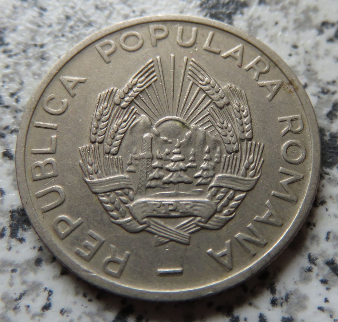  Rumänien 25 Bani 1952   