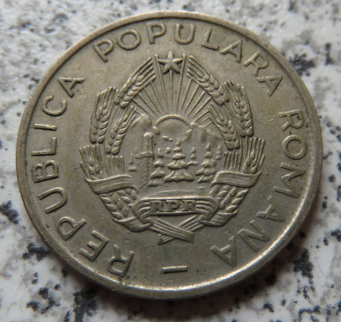  Rumänien 25 Bani 1954   