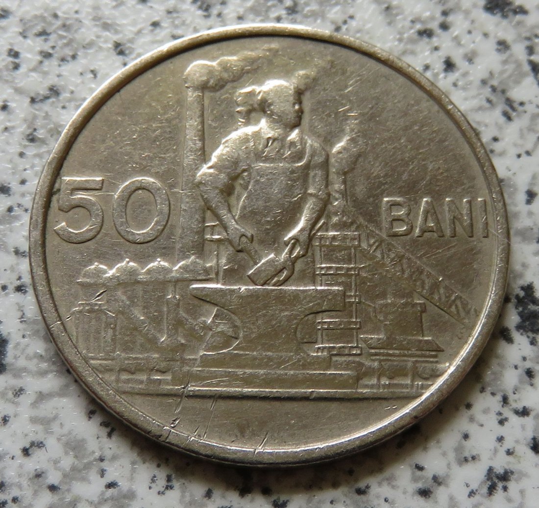  Rumänien 50 Bani 1955   