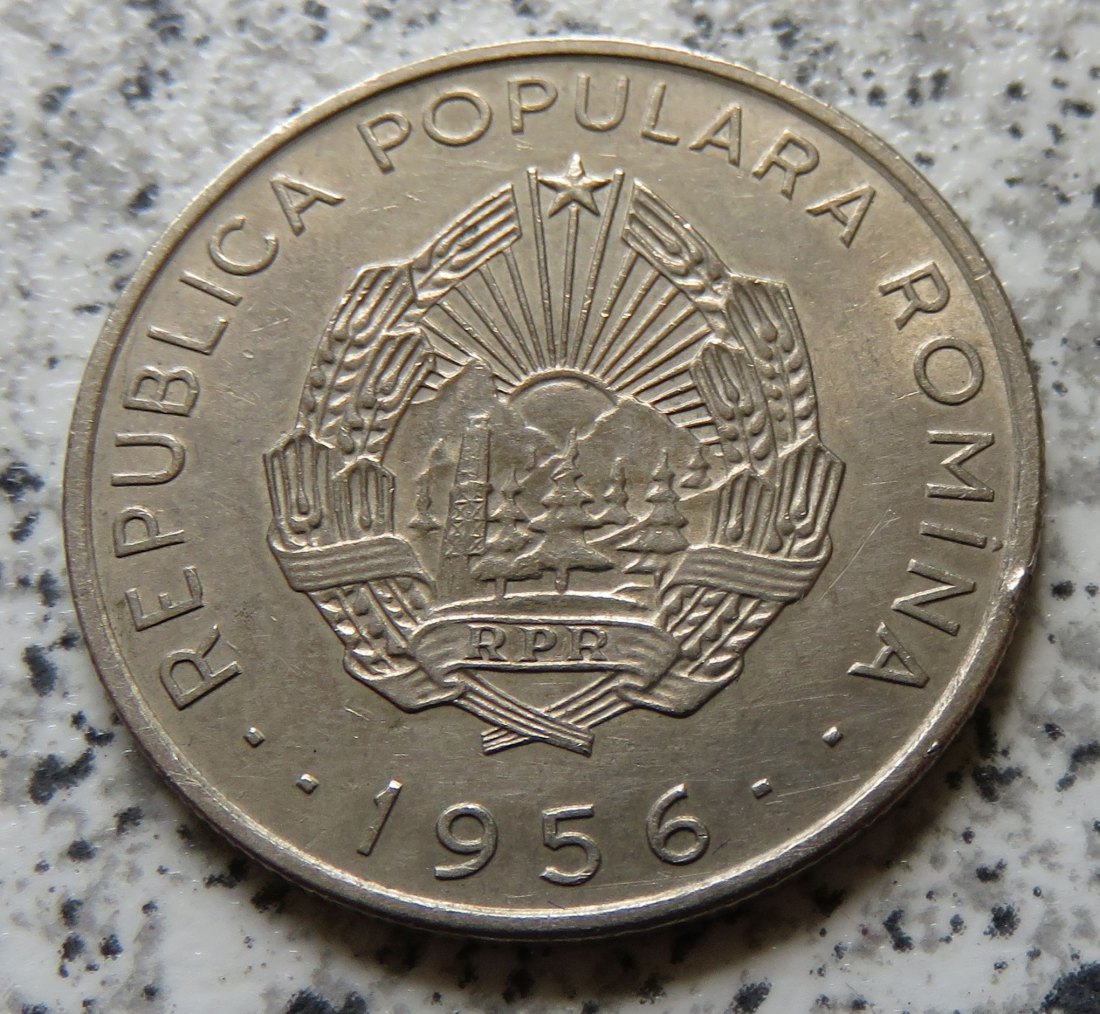 Rumänien 50 Bani 1956   