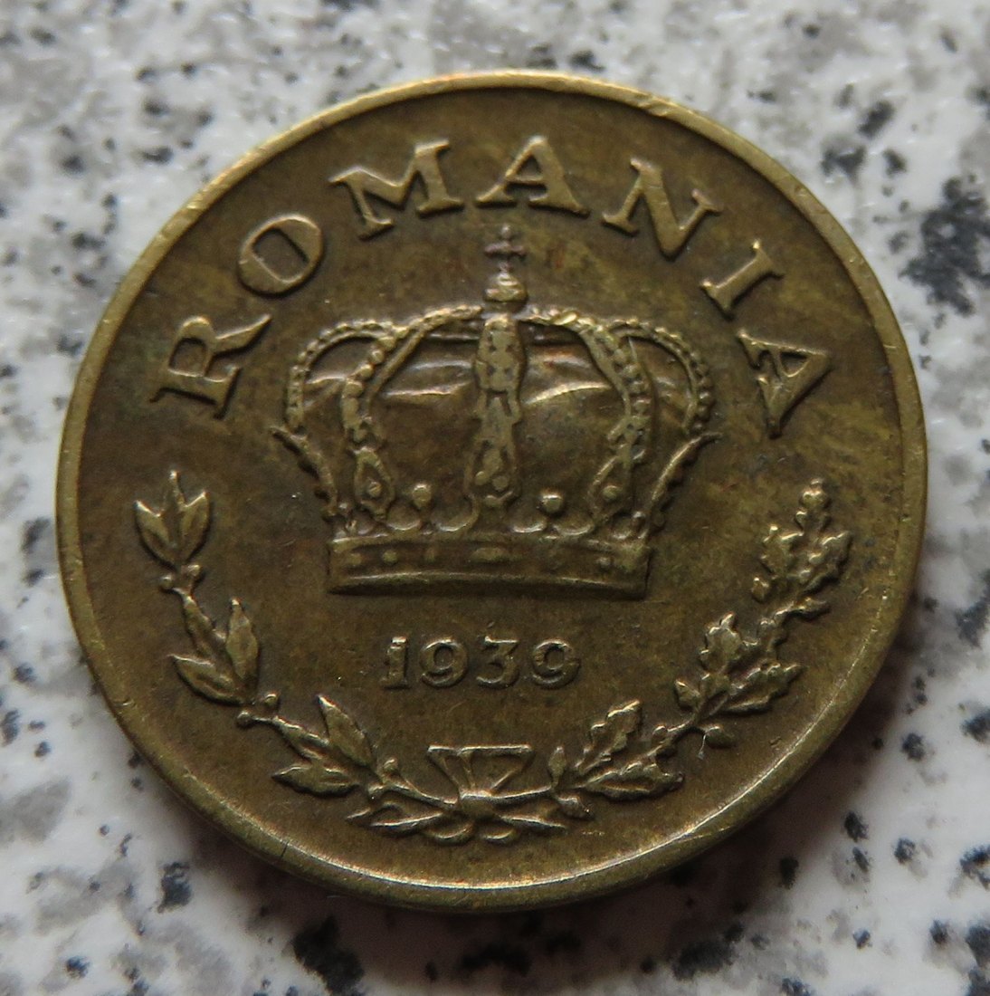  Rumänien 1 Leu 1939   