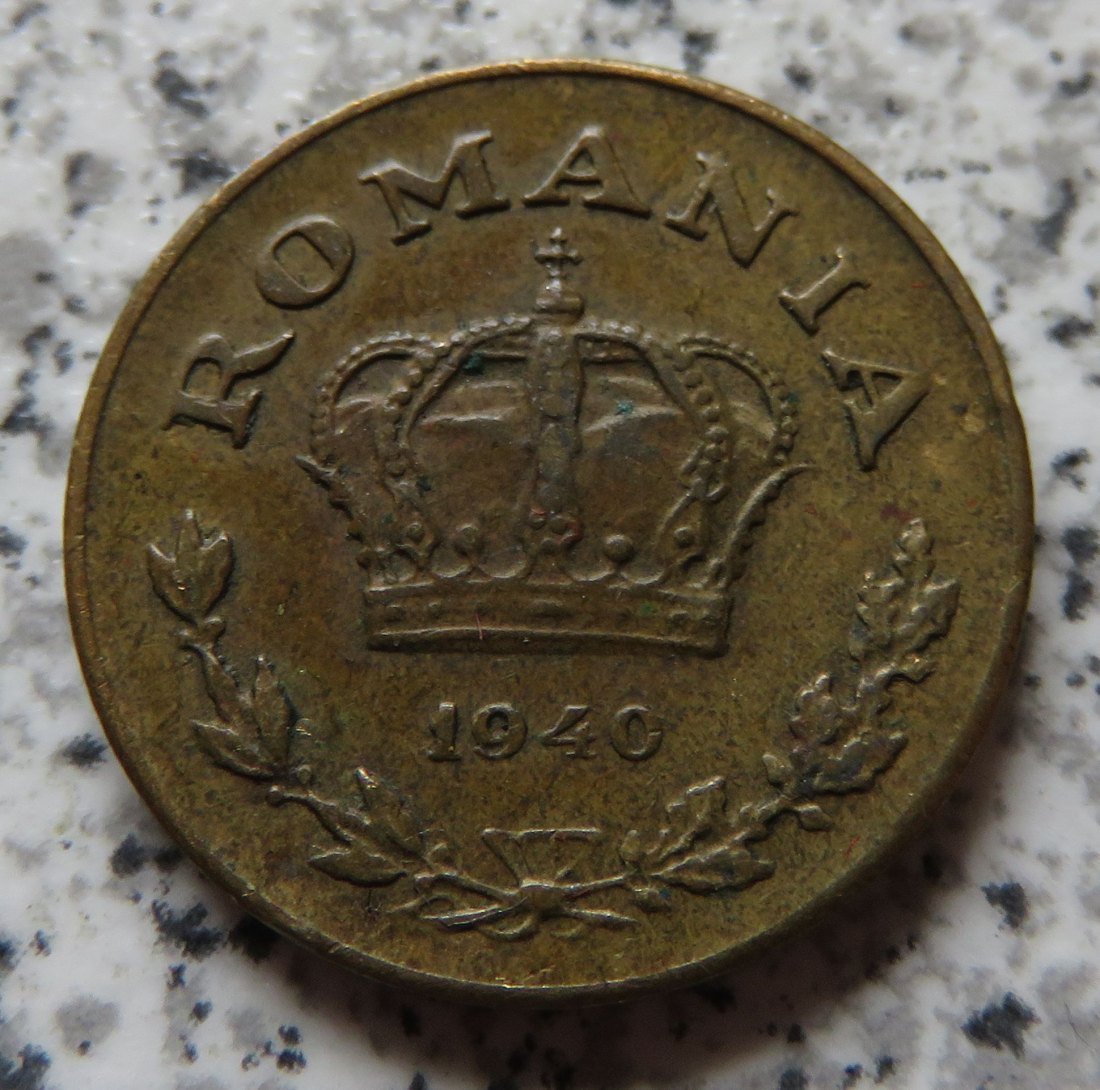  Rumänien 1 Leu 1940   