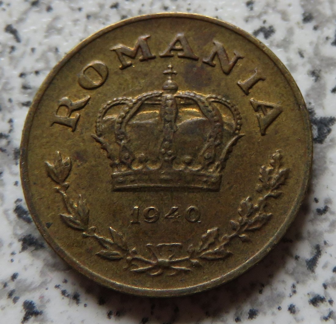  Rumänien 1 Leu 1940   