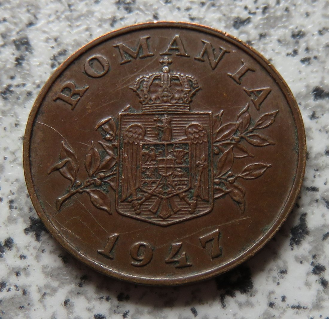  Rumänien 2 Lei 1947   