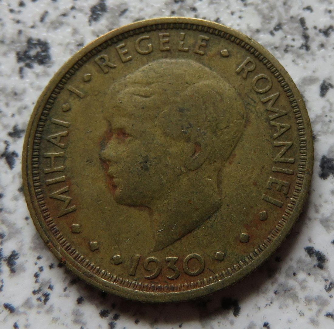  Rumänien 5 Lei 1930, Paris   